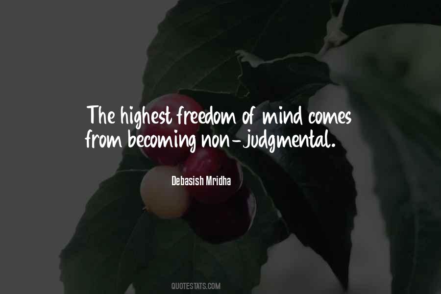 Quotes About Freedom Of The Mind #925716