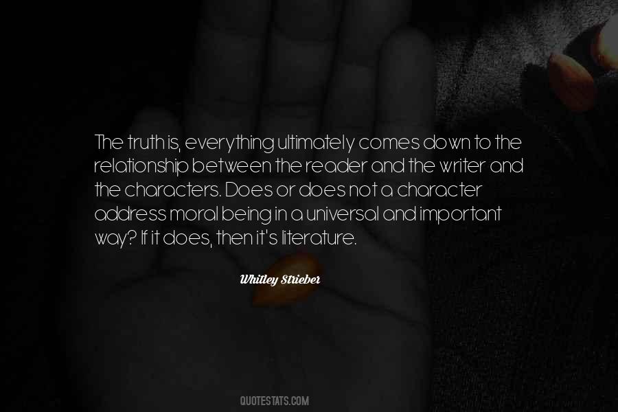 Quotes About Characters In Literature #1023089