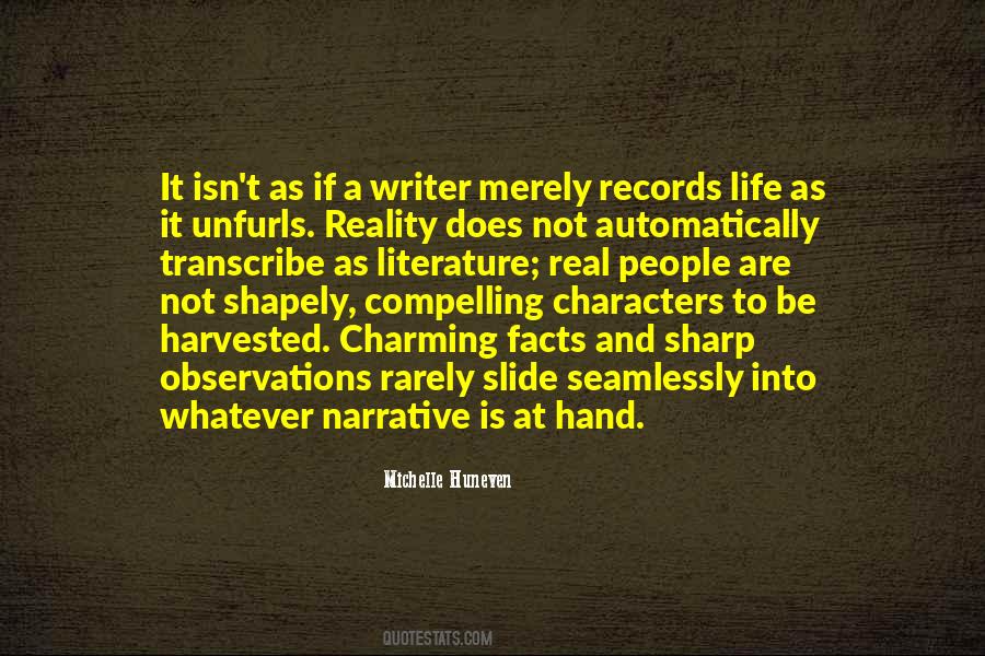 Quotes About Characters In Literature #1384362