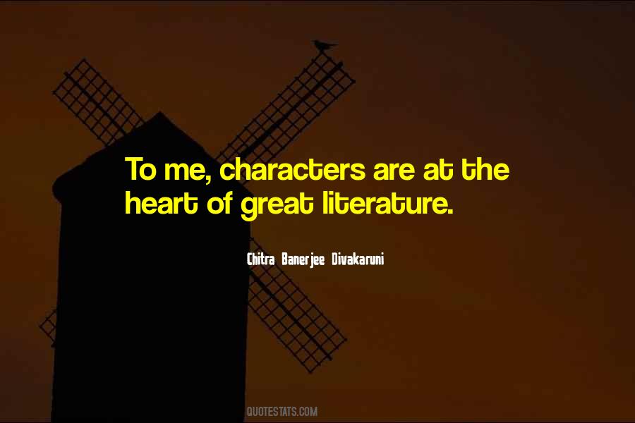 Quotes About Characters In Literature #65730