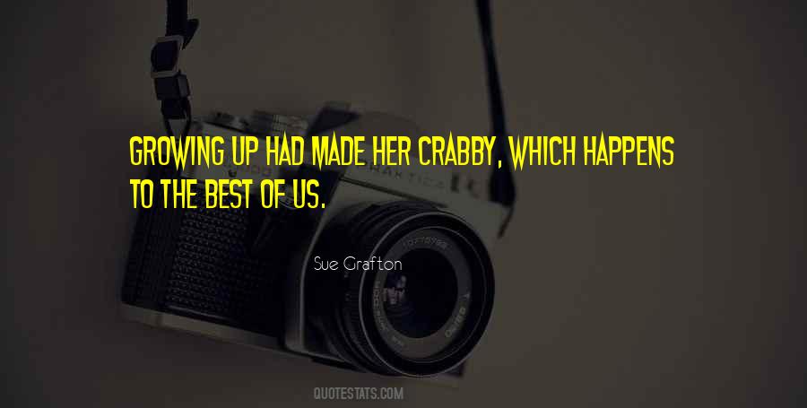 Quotes About Crabby #527834