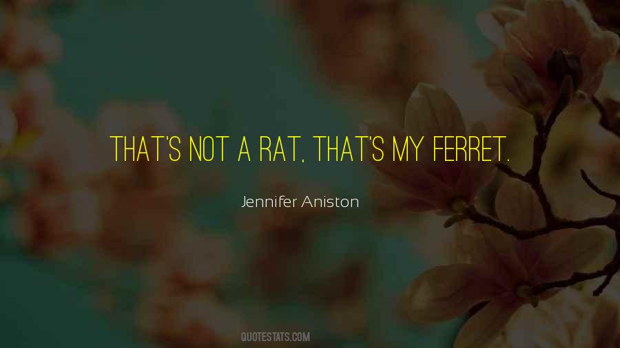 Quotes About Ferrets #568733