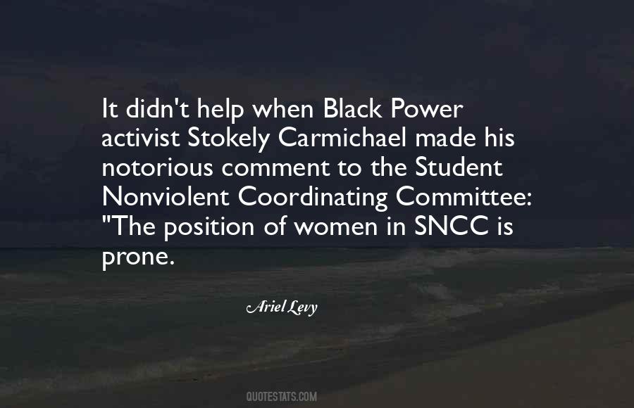 Student Nonviolent Coordinating Committee Quotes #232329