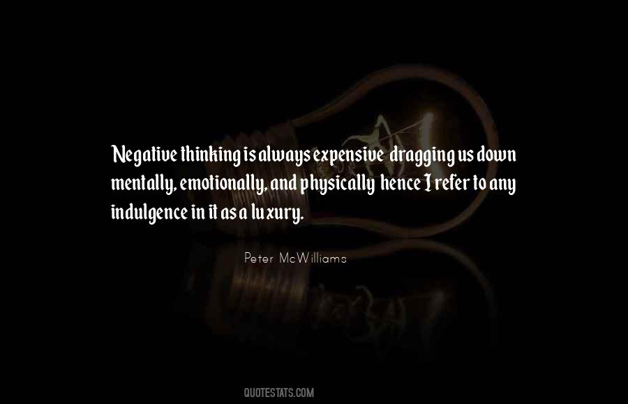 Quotes About Negative Thinking #1001999