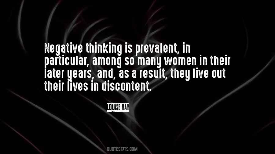 Quotes About Negative Thinking #1627775