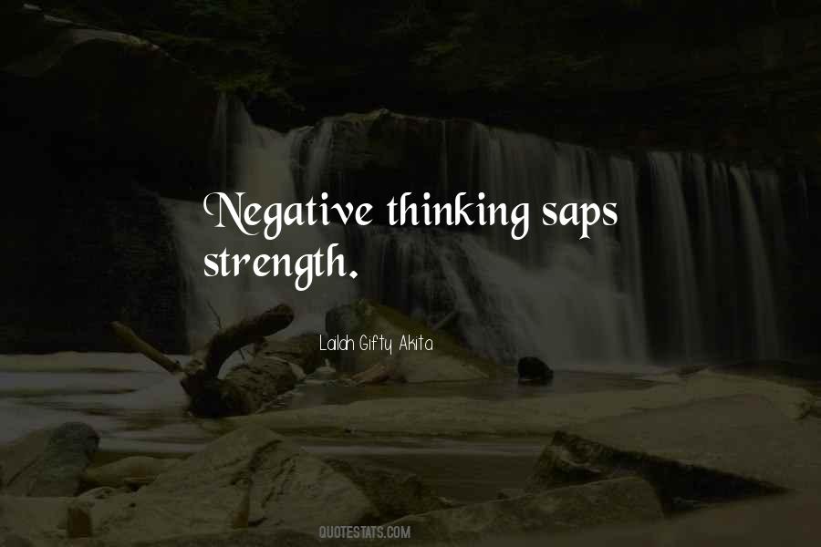 Quotes About Negative Thinking #805851