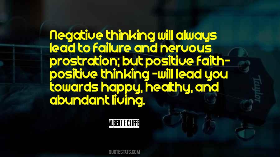 Quotes About Negative Thinking #979788