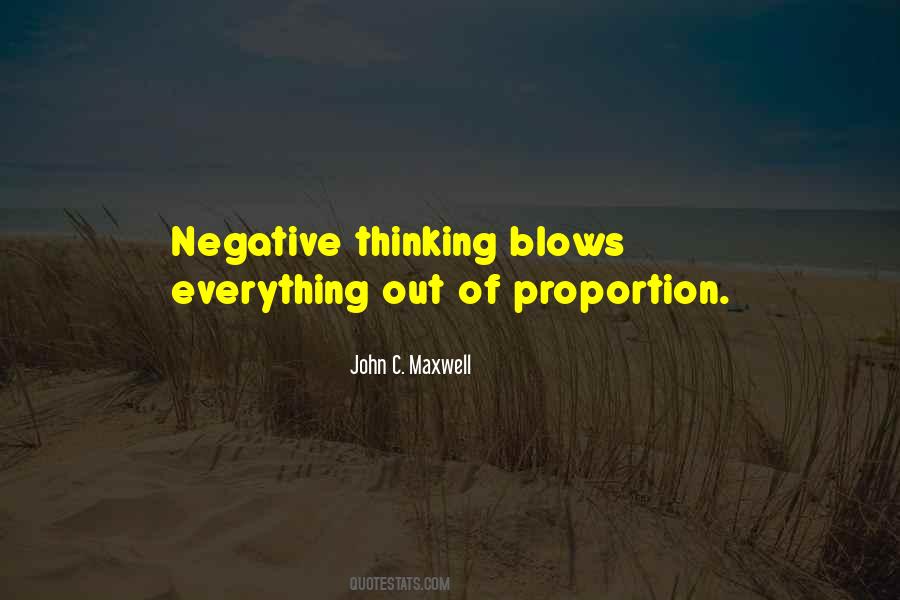 Quotes About Negative Thinking #986388
