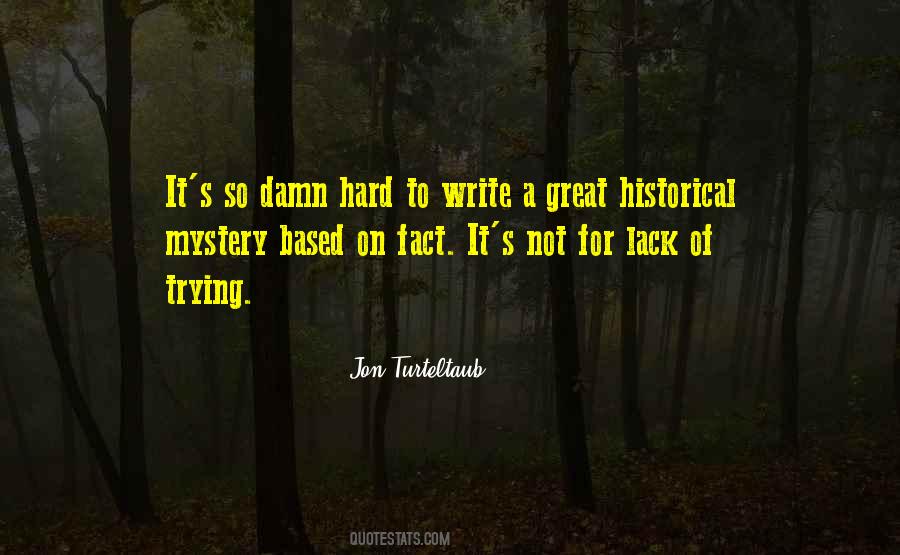 Hard Writing Quotes #242820