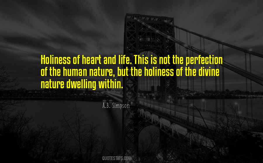 The Nature Of Perfection Quotes #245923
