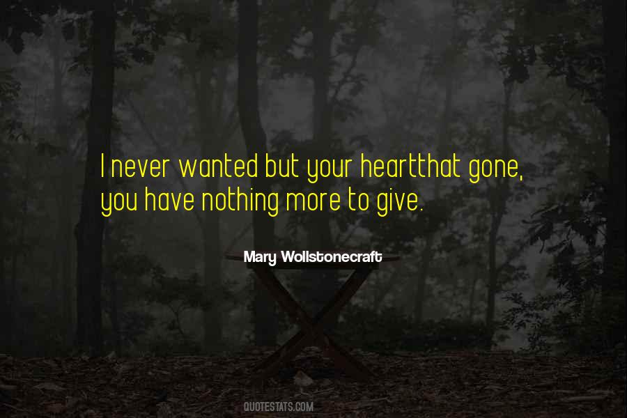 Never Give More Quotes #800299