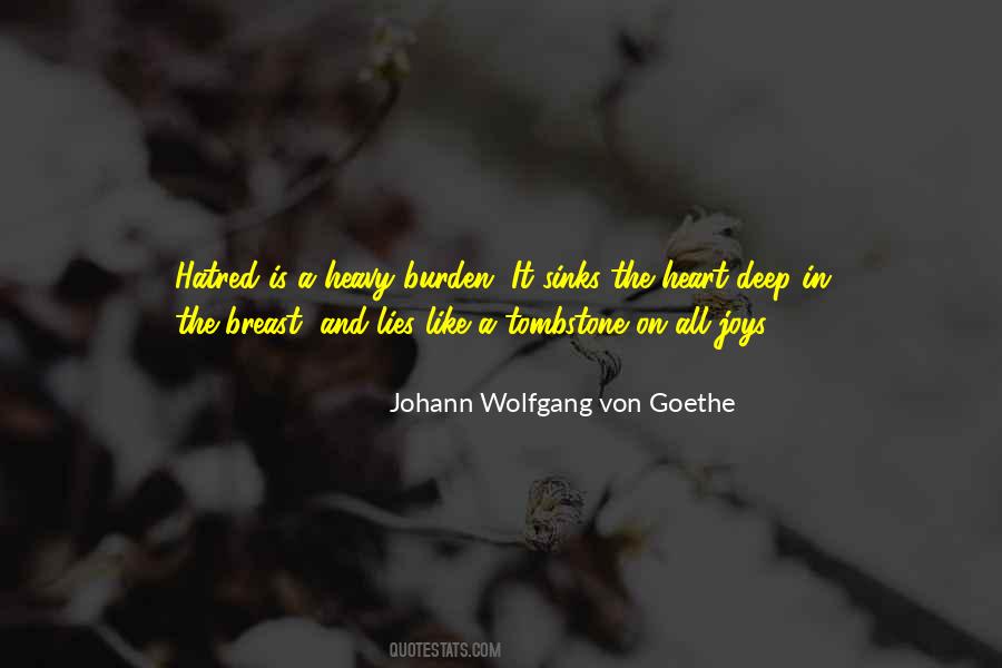 Heavy Burden Quotes #375352