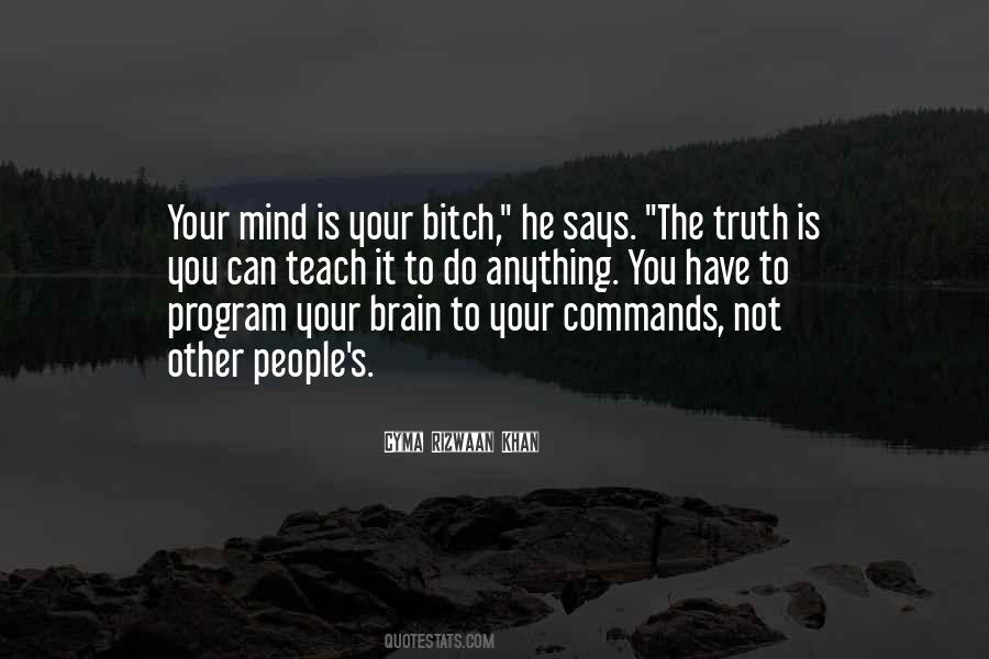 Power Of The Brain Quotes #720699