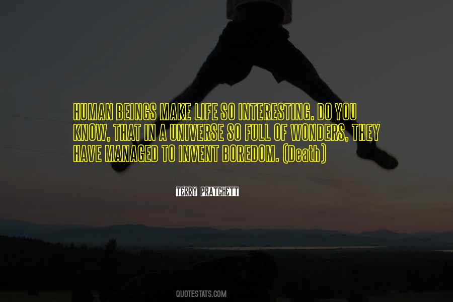 Humor Boredom Quotes #586301