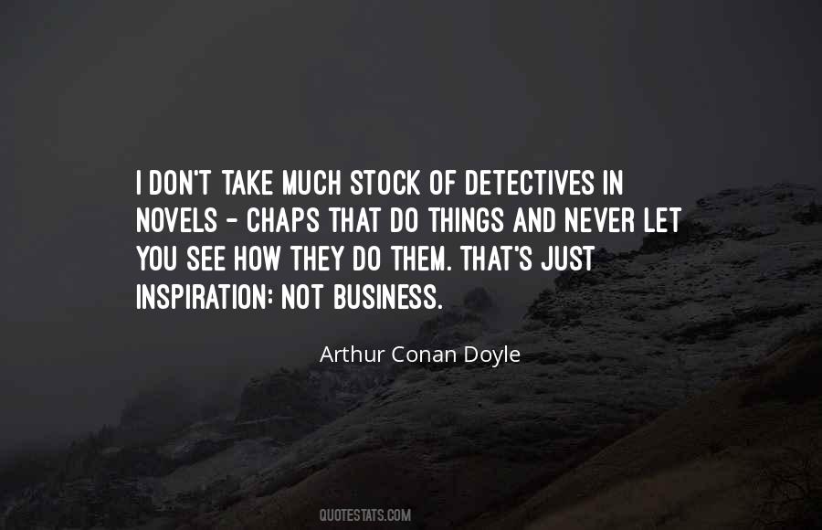 Quotes About Detective Novels #1611989