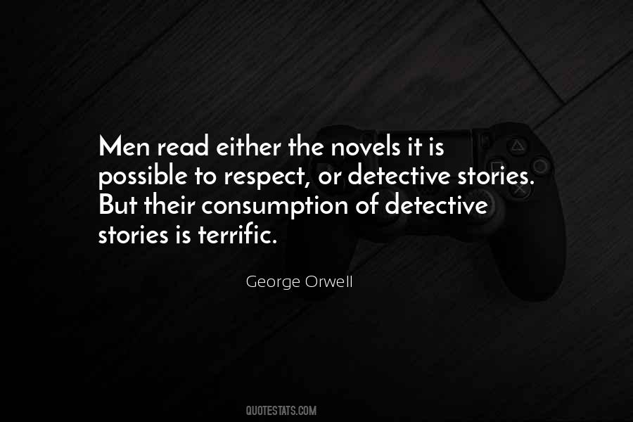 Quotes About Detective Novels #1705975