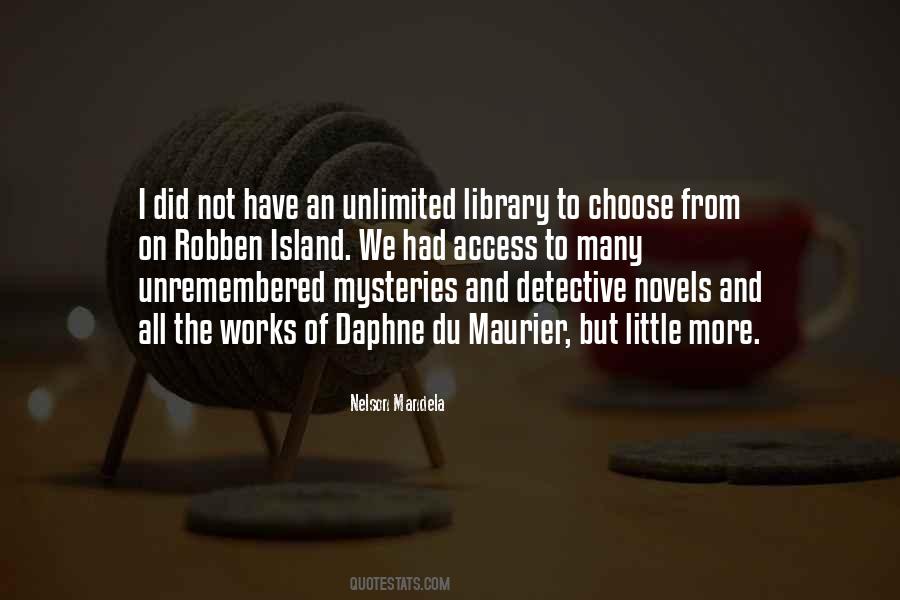 Quotes About Detective Novels #981733