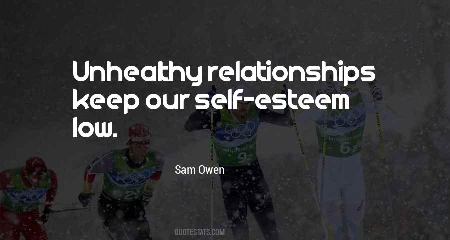 Quotes About Unhealthy Relationships #1134426