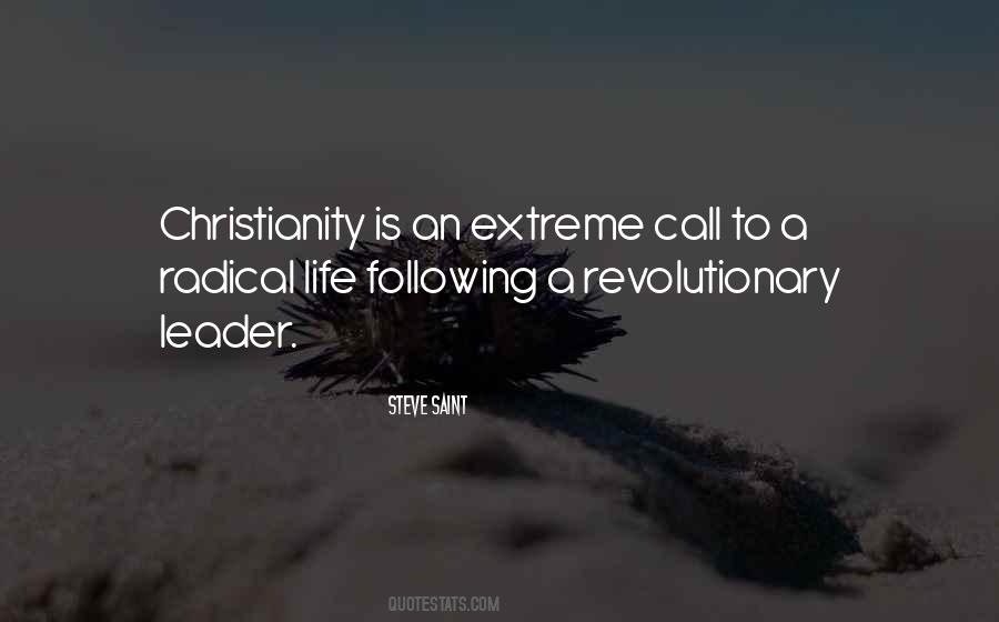 Quotes About Radical Christianity #525847
