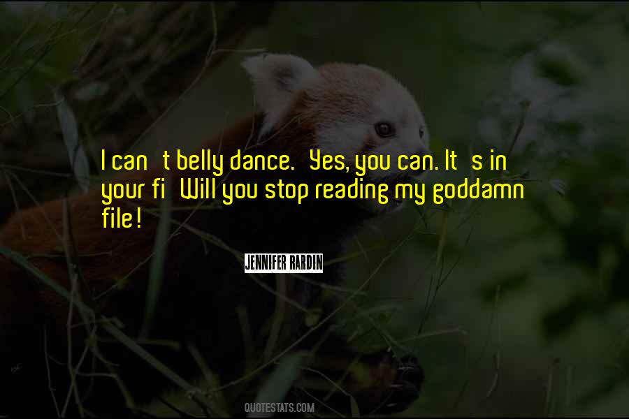 Quotes About Belly Dance #200468