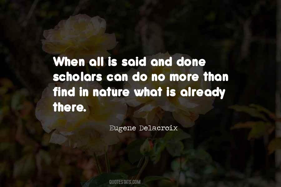 Nature What Quotes #461459