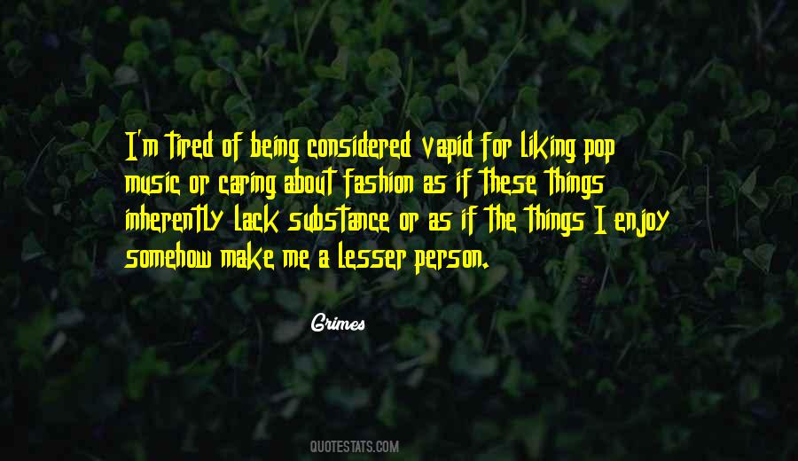 Quotes About Vapid #1687887