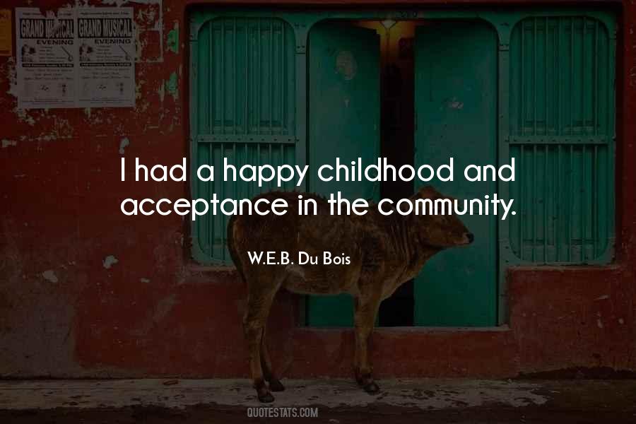 A Happy Childhood Quotes #1428685