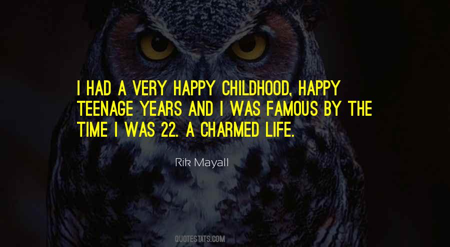 A Happy Childhood Quotes #553354