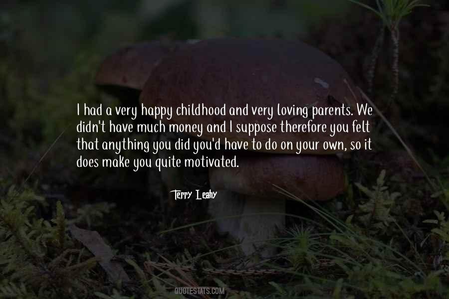 A Happy Childhood Quotes #873547