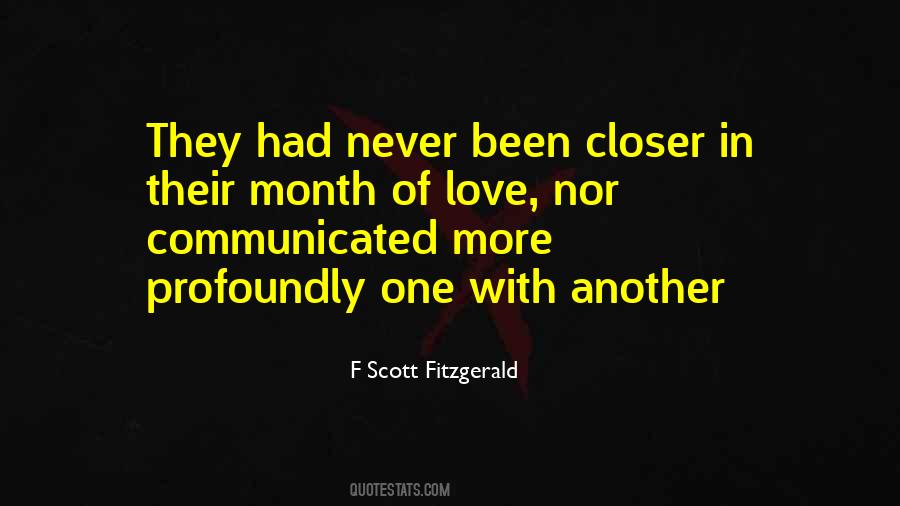 Quotes About Month Of Love #134635