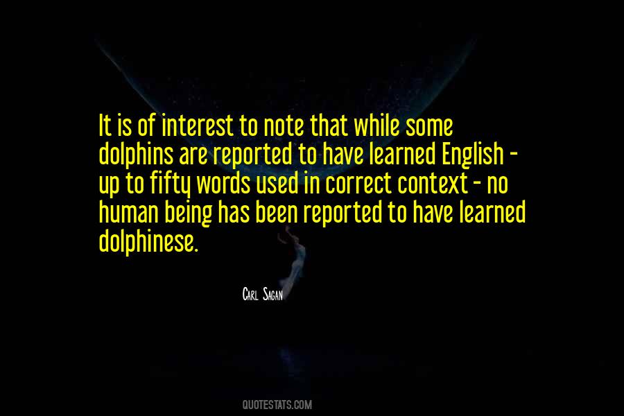 Quotes About Dolphins #1287578