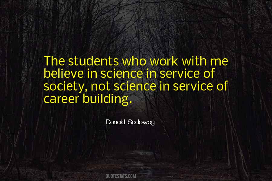 Quotes About Careers In Science #1047645