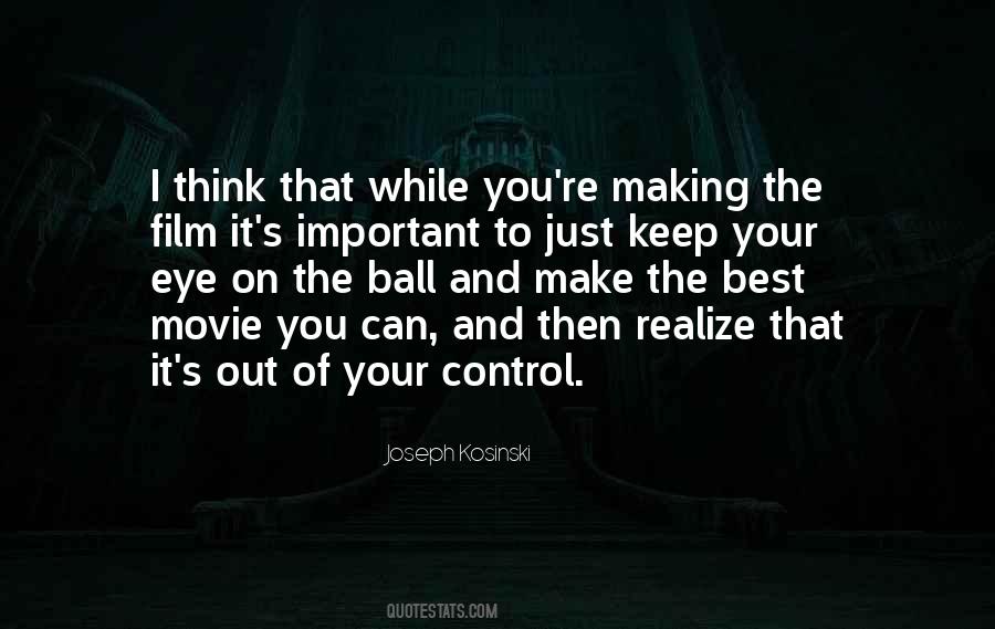 Quotes About Control #1852870