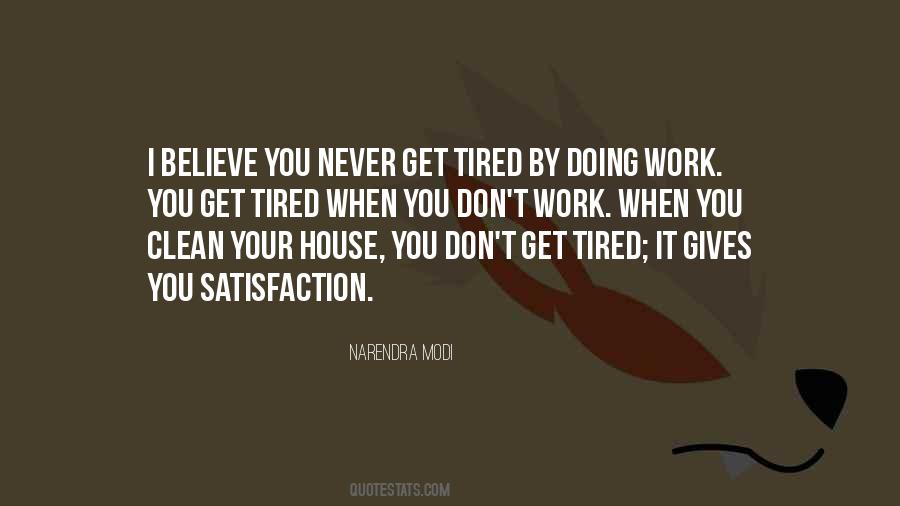 Quotes About Doing Your Work #311154