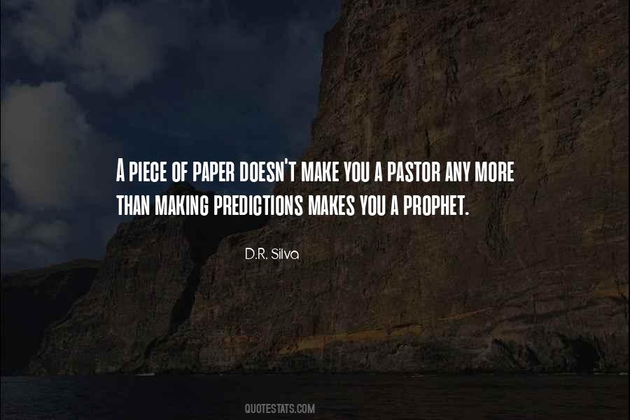 A Pastor Quotes #1726350