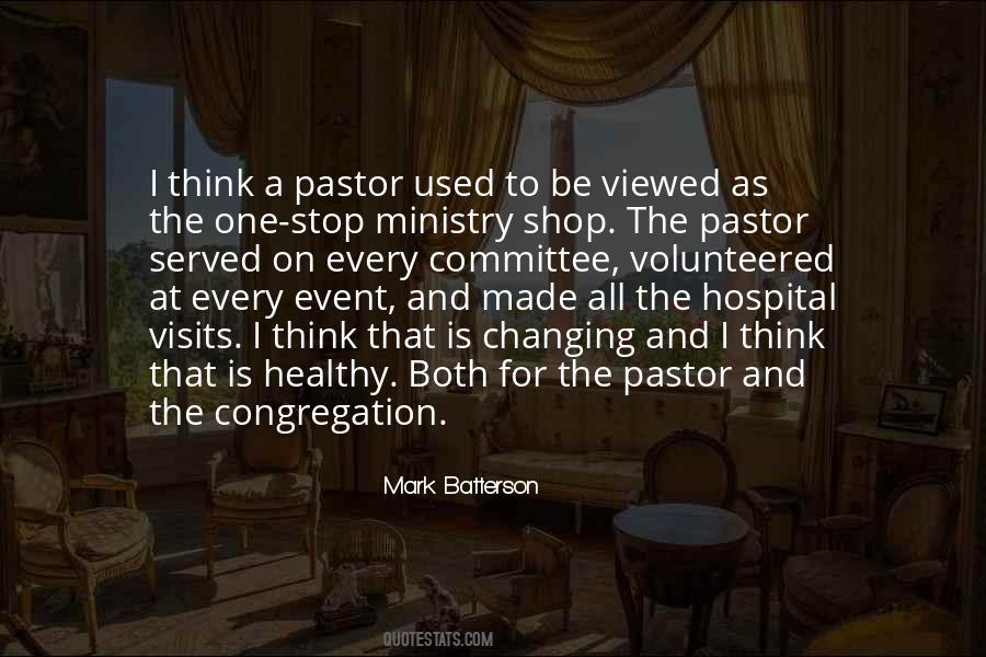 A Pastor Quotes #781512