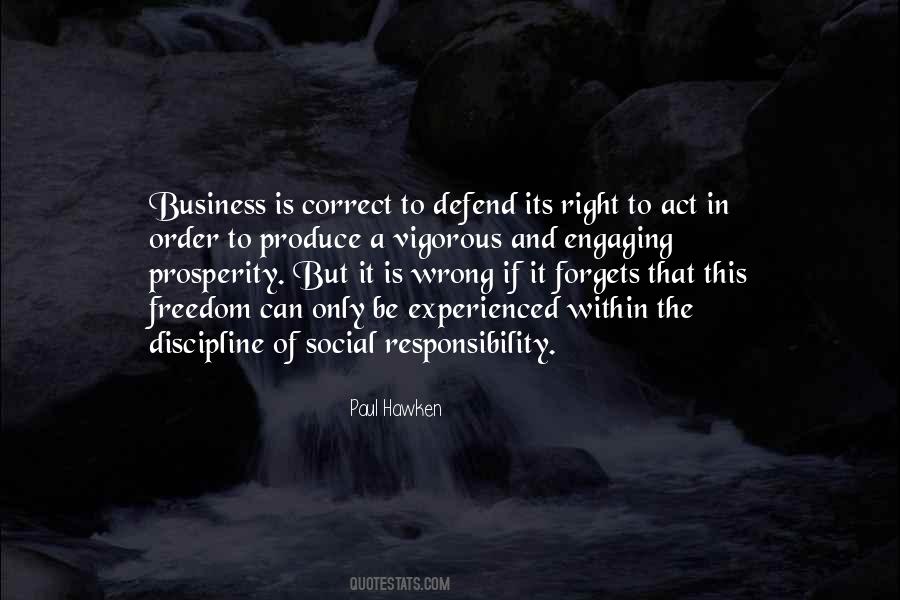 Quotes About Freedom And Responsibility #1277501
