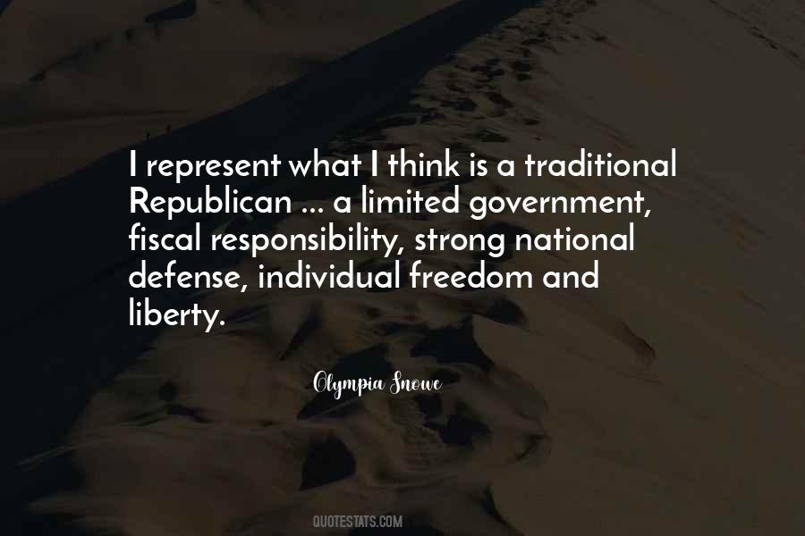 Quotes About Freedom And Responsibility #1291101