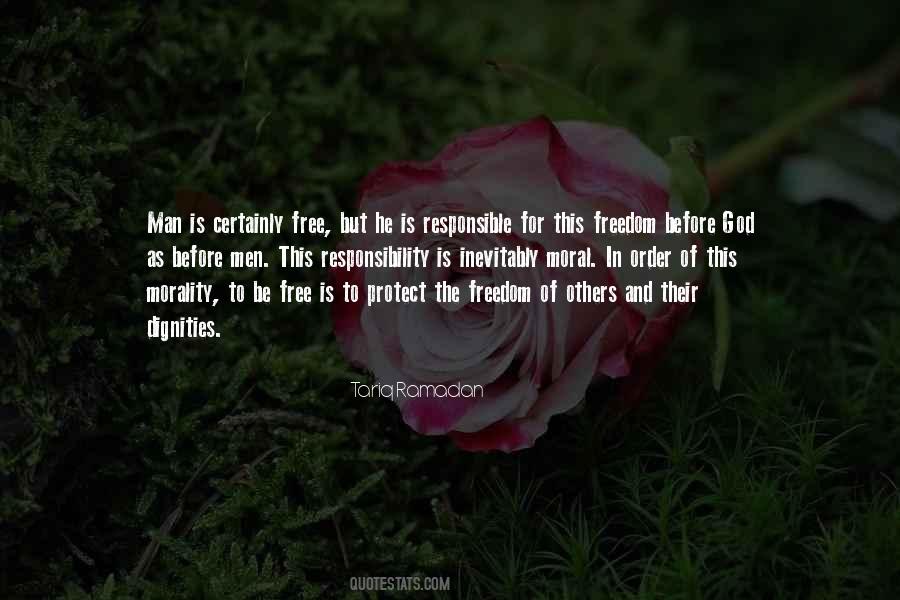 Quotes About Freedom And Responsibility #1331165