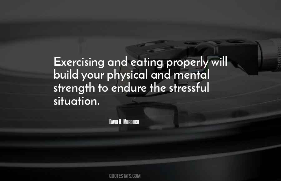 Quotes About Over Exercising #264371