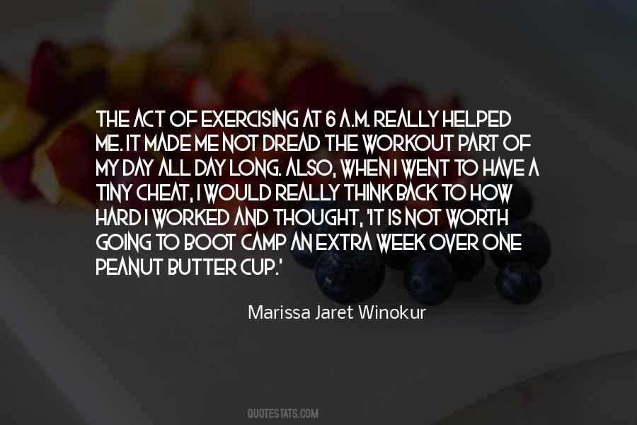 Quotes About Over Exercising #878163