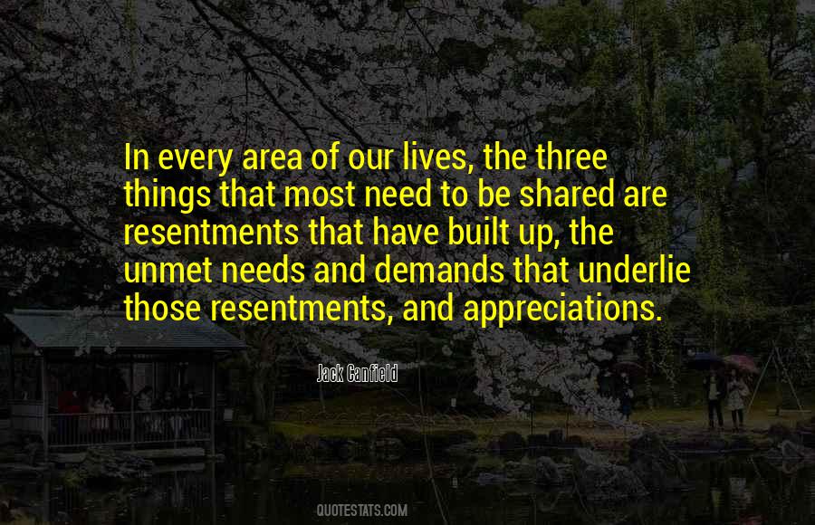 Quotes About Unmet Needs #1378888