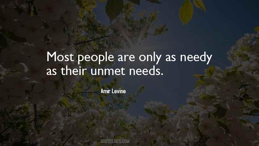 Quotes About Unmet Needs #1808395