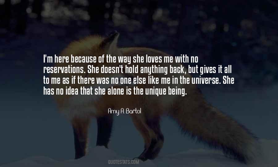 Quotes About Being Alone In The Universe #396870