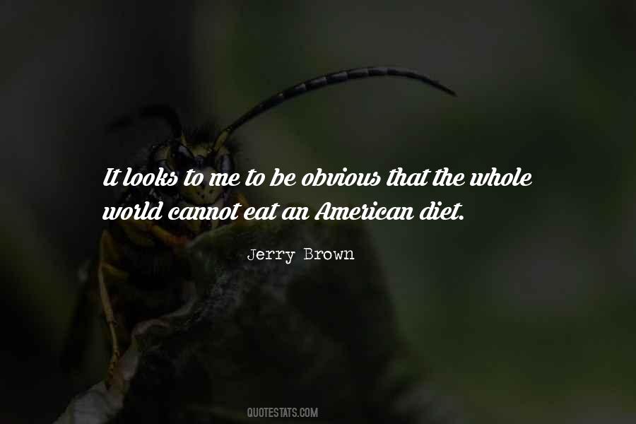 American Diet Quotes #1627101