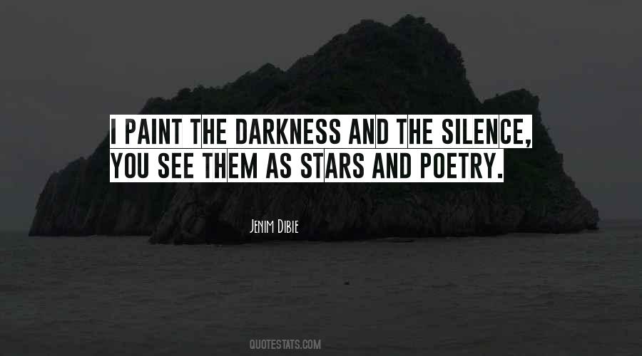 Quotes About Stars And Darkness #1158244