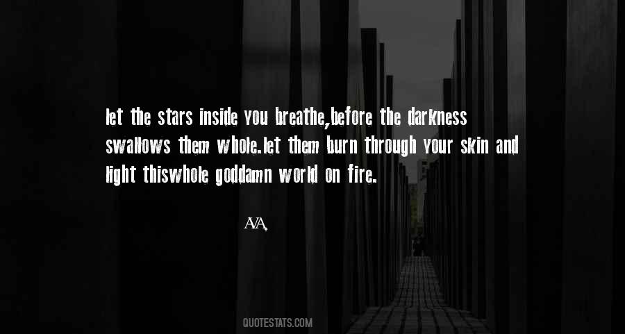 Quotes About Stars And Darkness #676360