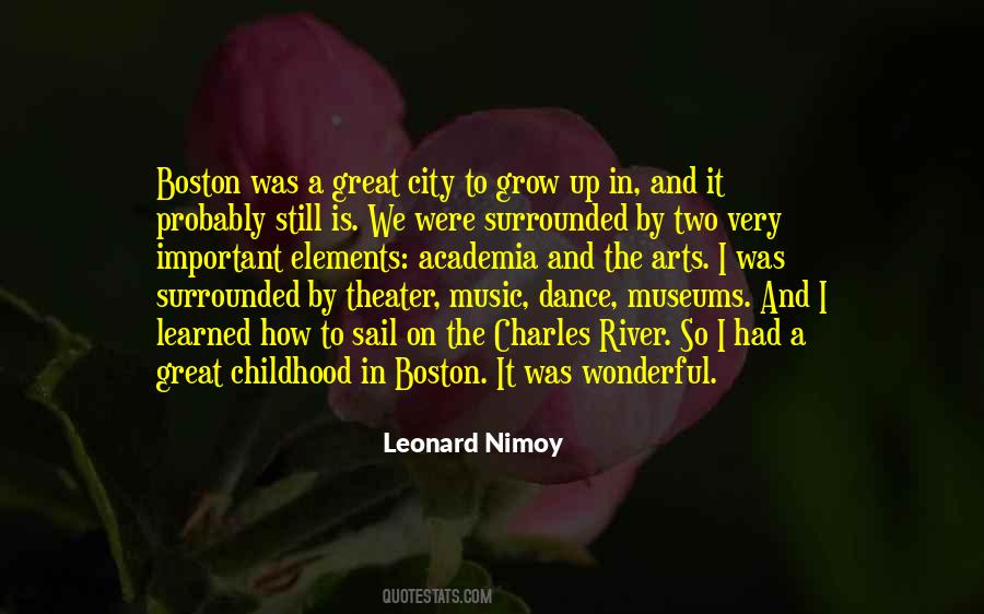Quotes About Music Theater #1304803