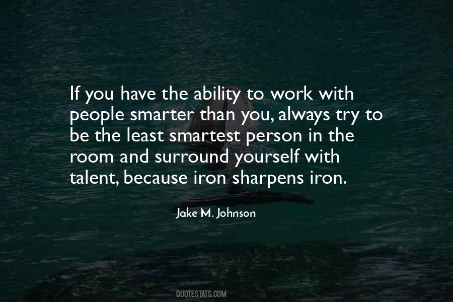 Quotes About Iron #102398