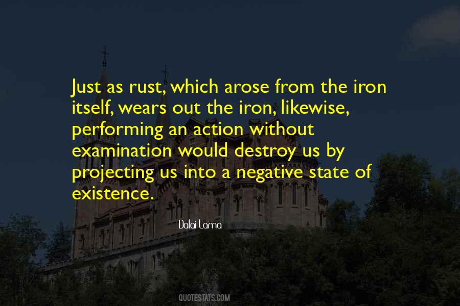 Quotes About Iron #129505